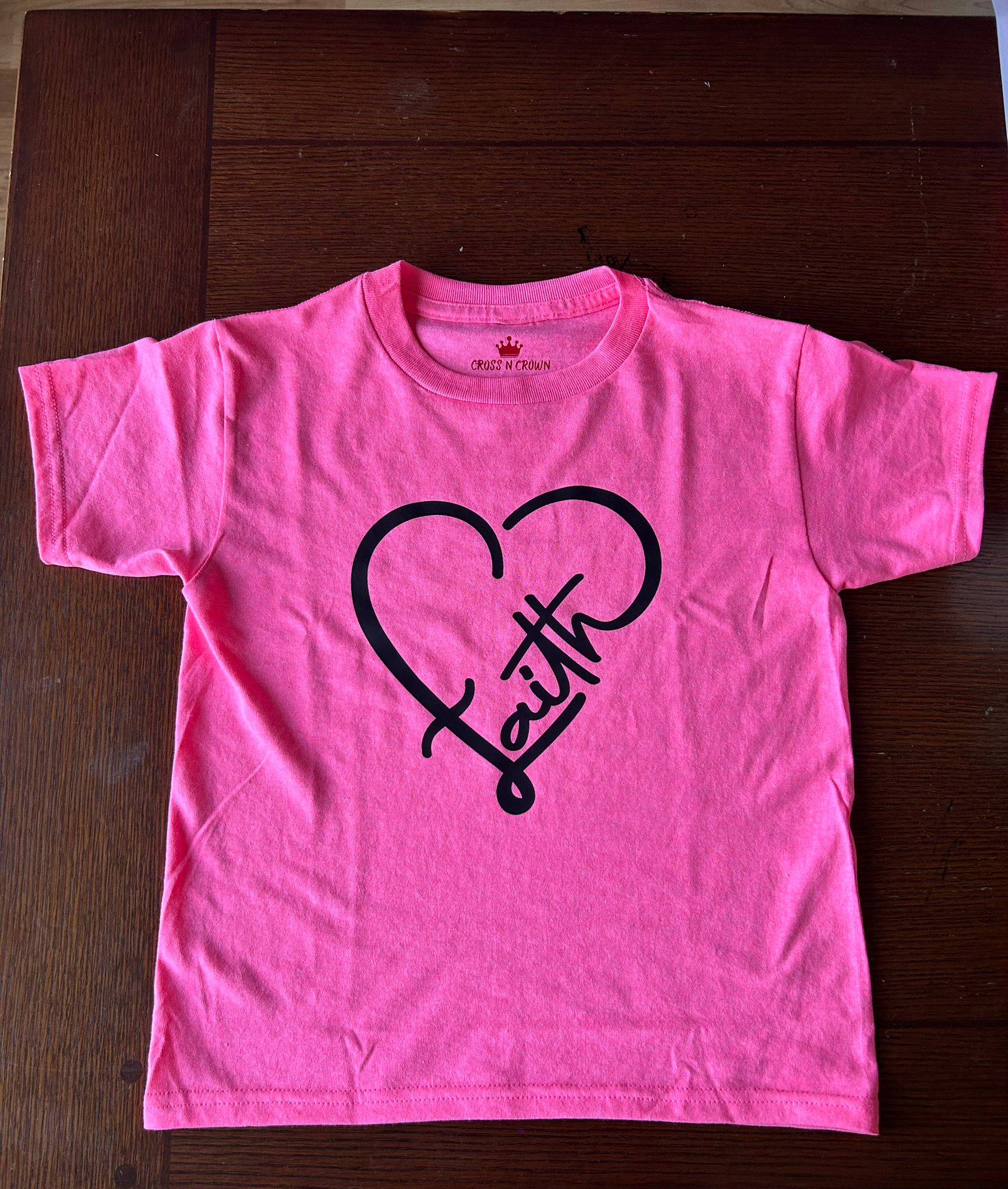 Kids Faith Hope Love T-Shirt for Kids – Christian Children’s Wear