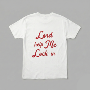 “Lord Help Me Lock In” Faith T-Shirt – Christian Motivational Wear