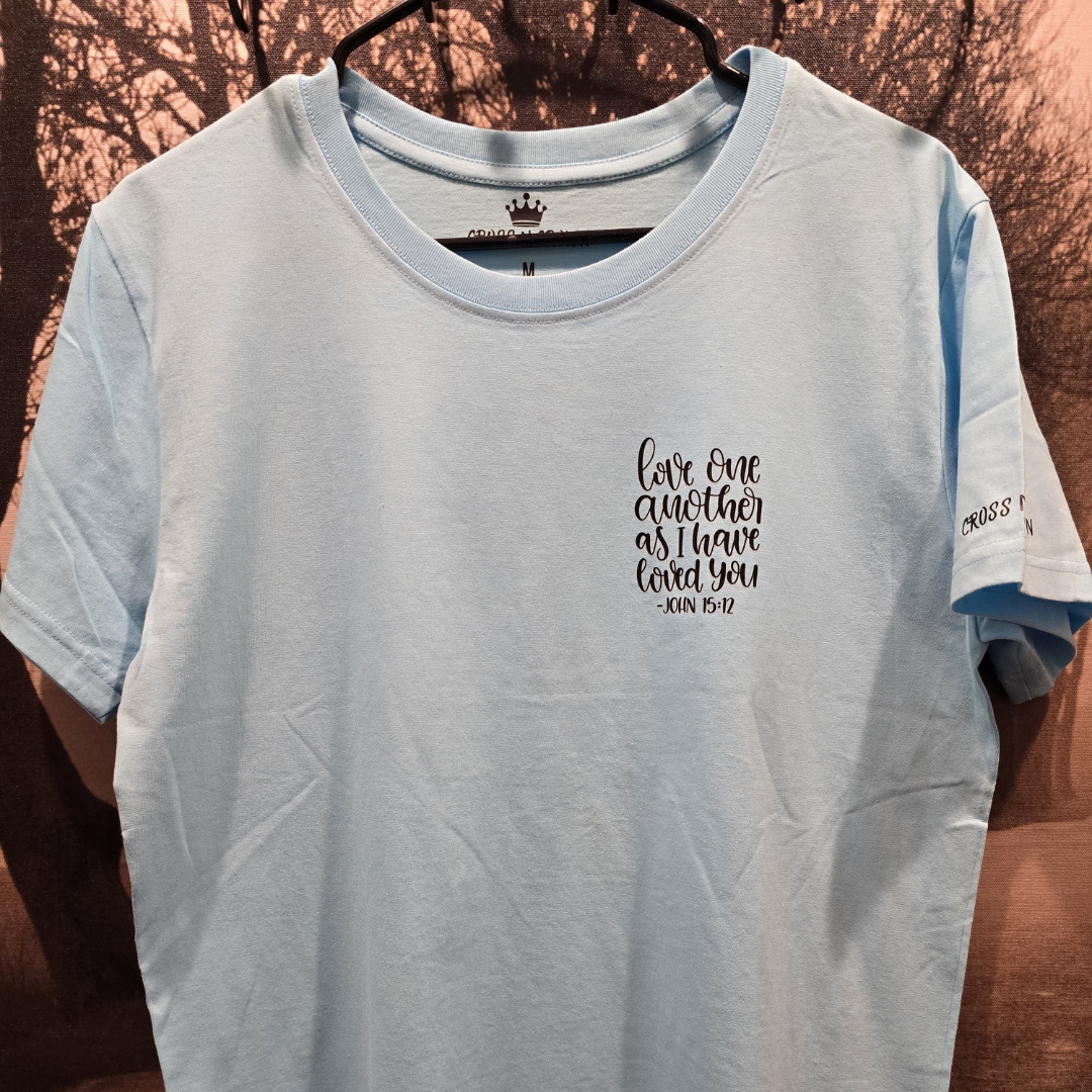 “Love One Another” Christian T-Shirt – John 15:12 (Christian Wear)